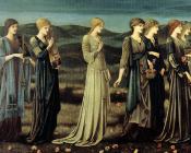 爱德华科莱伯恩琼斯 - 普赛克的婚礼